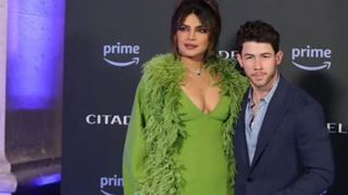 Priyanka Chopra dazzles a green gown, Nick Jonas keeps it suave in a suit for the Rome event - Watch 