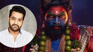 Jr NTR visits 'Pushpa 2' sets as Allu Arjun shoots action sequences- Pic Thumbnail