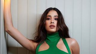 Janhvi Kapoor sizzles in a green cut-out gown; you won't stop raving about her gorgeous look