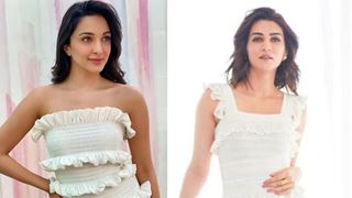 Friday Fashion face-off: Kiara Advani and Kriti Sanon in white ruffled dress is your summer sun-dress inspo