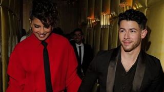 Met Gala 2023 after party: Priyanka Chopra slays in a red shirt-dress while Nick keeps it suave in black suit 