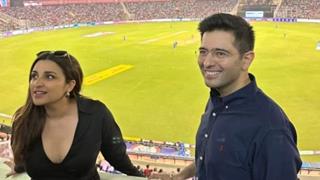 Parineeti Chopra & Raghav Chadha attend IPL match together; buzz surrounding their relation continues to grow