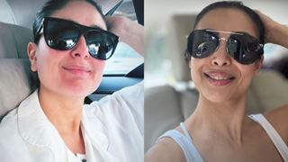 Kareena Kapoor and Malaika Arora flaunts their 'Bandra girls' selfie; Bebo heads for 'The Crew' shoot