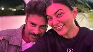 Sikandar Kher shares a cute selfie with Sushmita Sen from sets of Aarya 3, and has the sweetest thing to say