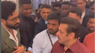 Akward Moment: Vicky Kaushal tries talking with Salman Khan at an event and this is what happens - Watch