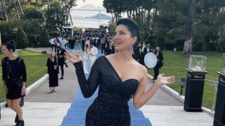 Cannes 2023: Sunny Leone spreads her black magic decked in an enchanting ball gown - Pics