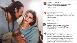 "Eyes filled with tears", "soulful" - Netizens hail 'Ram Siya Ram' track from 'Adipurush'