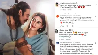"Eyes filled with tears", "soulful" - Netizens hail 'Ram Siya Ram' track from 'Adipurush' Thumbnail
