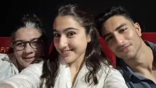 Sara Ali Khan enjoys a fun-filled movie date with mom Amrita Singh and brother Ibrahim Khan Thumbnail