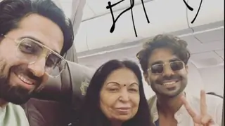 Ayushmann & Aparshakti along with mom embrace each other amidst grief in a heartwarming airport moment Thumbnail