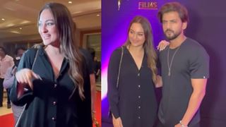 Paps shout 'hit jodi hai' as Sonakshi Sinha and Zaheer Iqbal arrive for an event together - Watch