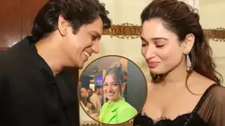 Tamannaah Bhatia radiates elegance at 'Jee Karda' premiere; blushes when asked about Vijay Varma Thumbnail