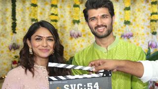 Vijay Deverakonda and Mrunal Thakur kickstart shooting for 'VD13' with grand launch event- Pics