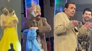 Bobby dances with wife Tanya; Sunny performs to 'Main Nikla'; Dharmendra shakes a leg with Karan Thumbnail
