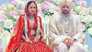 Karan Deol and Drisha Acharya's fairy-tale wedding unfolds; First look pictures out