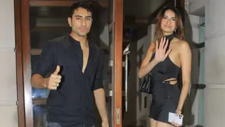 Palak Tiwari & Ibrahim Ali Khan keep fans guessing with coordinated black outfits at Karan Mehta's bash Thumbnail