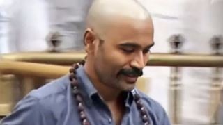 Dhanush shaves head & beard as he visits Tirupati Temple 