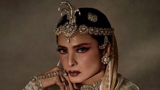 Rekha's majestic Vogue Arabia cover: A celebration of timeless beauty as a golden goddess
