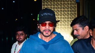 Shah Rukh Khan makes a dashing appearance at Mumbai airport amid injury reports; looks all fine and healthy
