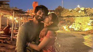 Shahid Kapoor wishes Mira Rajput with and adorable kiss picture on their 8th wedding anniversary 