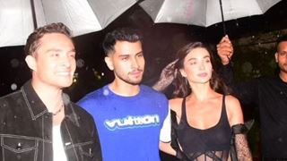 Amy Jackson along with Ed Westwick & Vedant Mahajan step out in the city setting major style goals- Pics