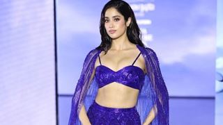 Janhvi Kapoor dazzles in Gaurav Gupta's electric blue lehenga-choli at India Couture Week 2023