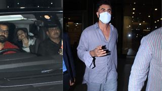 Alia Bhatt's heartwarming gesture; welcomes hubby Ranbir Kapoor with love at midnight airport arrival