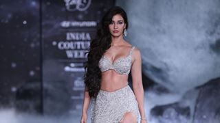 Disha Patani's ethereal presence lights up the ramp at India Couture Week; turns showstopper for Dolly J