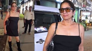 Neena Gupta proves 'age is just a number'; makes heads turn in a backless little black dress 