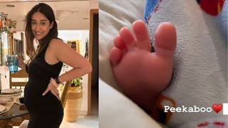 Ileana D'Cruz's candid glimpse: Baby Koa's adorable peekaboo moment steals hearts