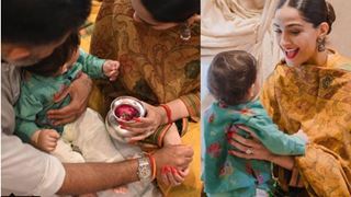 Vayu's First birthday with Sonam and Anand: From turquoise kurta to birthday balloons