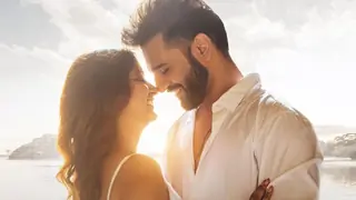 Rahul Vaidya & Jiya Shankar share the poster of their upcoming music video 'Soneya'  Thumbnail