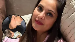 Bipasha Basu captures Karan Singh Grover and daughter Devi's adorable nap time Thumbnail