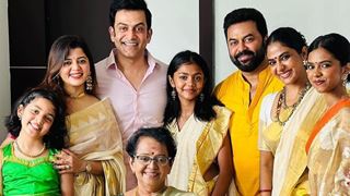 Onam: Prithviraj Sukumaran shares a special sneek-peek into the celebrations with family 