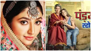Bhoomi Trivedi to grace the stage of Dhaval- Natasha's and Chirag and Dolly's wedding at the show Pandya Store thumbnail