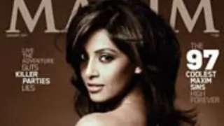 Bips goes Topless for Maxim