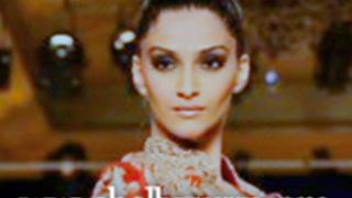 Sonam Kapoor dazzles at Manish Malhotra's show