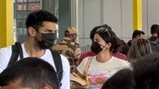 Rumoured couple Ananay Panday & Aditya Roy Kapur's cozy Goa airport exit sparks headlines 