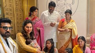 Ram Charan and Upasana's heartfelt Ganesh Chaturthi celebration with baby Klin Kara- PICS