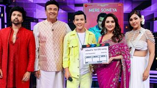 Madhuri Dixit, mesmerized by Albert Lepcha's 'Mere Soneya' - captures it live on Sa Re Ga Ma Pa