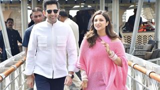 Parineeti Chopra and Raghav Chadha step out as 'Mr. and Mrs': Pics