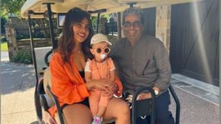  Priyanka Chopra and baby Malti's delightful surprise visit with Vishal Bhardwaj in America 