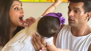 Bipashu Basu offers inside peeks at Devi’s 11-month birthday: Twinning with Karan to laughing with aunts Thumbnail