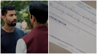 Pandya Store: Chiku accepts the fifty lakh cheque offered by Amrish Thumbnail