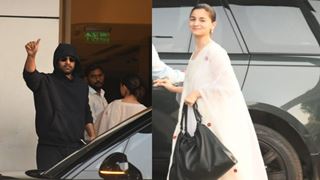 Alia Bhatt radiates the 'chaand' aura in a white salwar suit as she jets off for 69th National Award Thumbnail