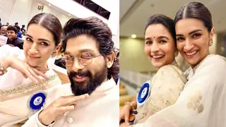Kriti Sanon's National Awards diaries: From 'Pushpa' pose with Allu Arjun to a warm embrace with Alia Bhatt Thumbnail