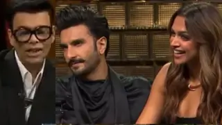 'Koffee With Karan 8' first guests promo: Ranveer & Deepika arrive in all-black set to create a stir Thumbnail