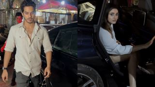 Ishan Khatter steps out arm-in-arm with rumored girlfriend Chandni Bainz
