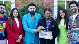 Jasmin Bhasin begins filming for 'Carry On Jatta 3' alongside Sargun Mehta, Gippy Grewal & Sunil Grover