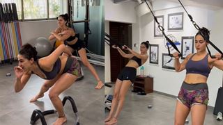 Fitness meets fun : Sara Ali Khan and Ananya Panday's gym video sets social meta ablaze Thumbnail